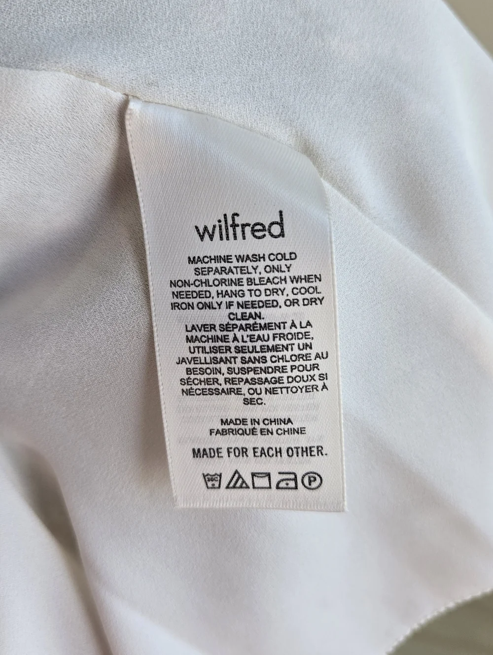 Aritzia Wilfred Tempest Dress Small Birch/Marsh Green - Picture 8 of 10